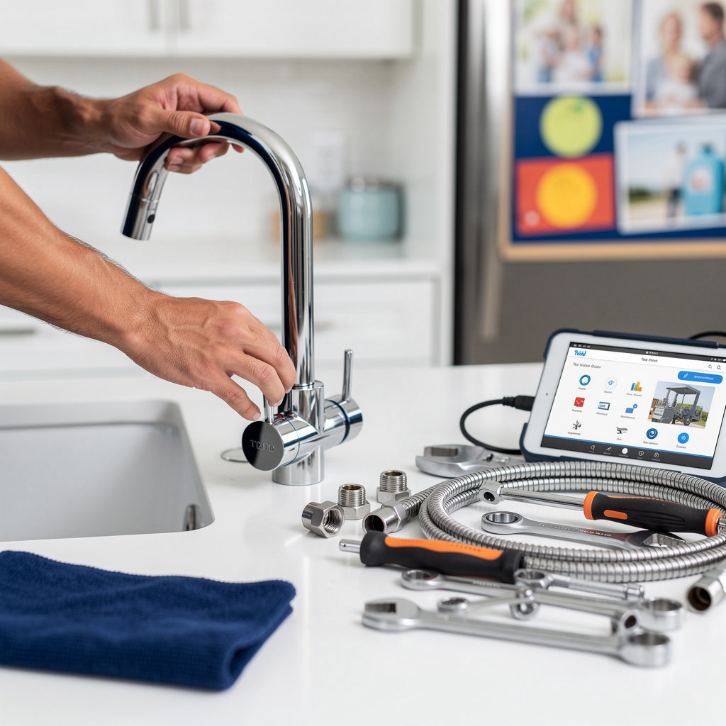 Todd Plumbing Services professional plumber providing expert faucet repair and plumbing solutions in Myrtle Beach, SC